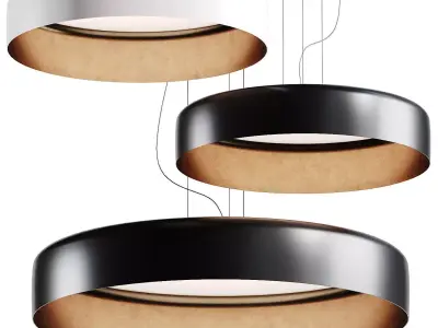 Panzeri Ginevra Pendant Lamps 3D model