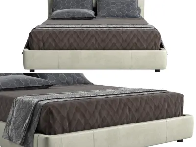 Alba Opera Contemporary Massimosistema Bed 3D model