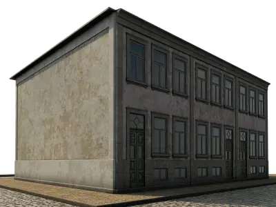 Old Townhouse I 3D model