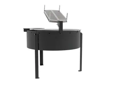 BBQ OUTDOOR FIRE PIT BBQ GRILL HEATER GARDEN  3D model