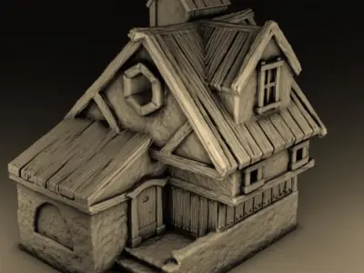 A house for a dwarf 3D print model