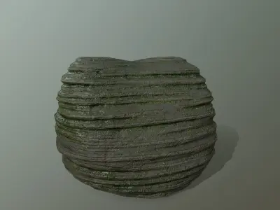 Rock Set Low-poly 3D model purchase
