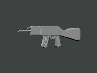 3D Model-GUN0001 door handle 3D print model