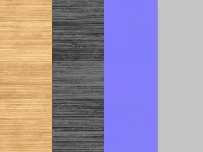 Fine Japanese Elm Wood Varnished Texture PBR Vray Corona Blender Texture