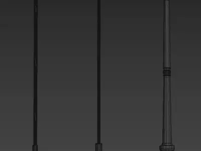 street light lamp 3D model