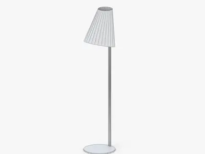 1444 - Floor Lamp Low-poly 3D model