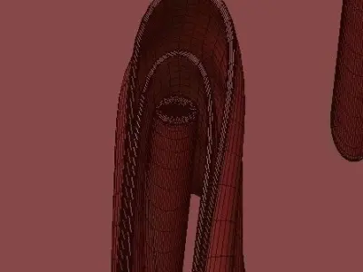 chest of drawers 48 3D model