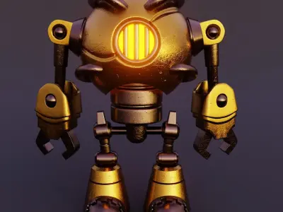 Big Robot Goliat 3D model