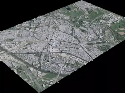 Utrecht - Netherlands 3D model