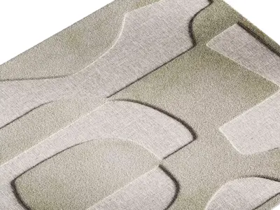 Rug Eve Cream 3D model