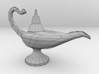 Magic Lamp 3D model