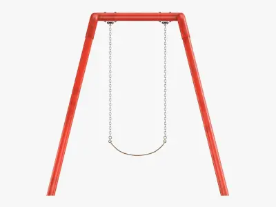 Swing single outdoor  3D model