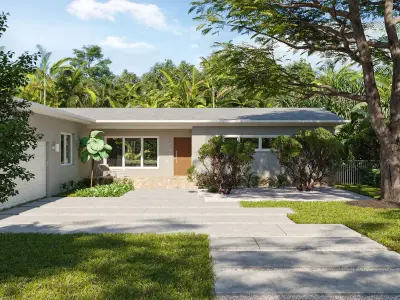 House in Miami- Florida 3D model