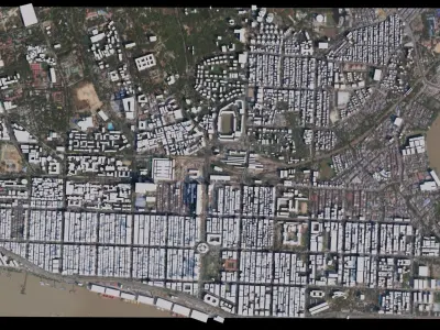 Yangon - Myanmar 3D model