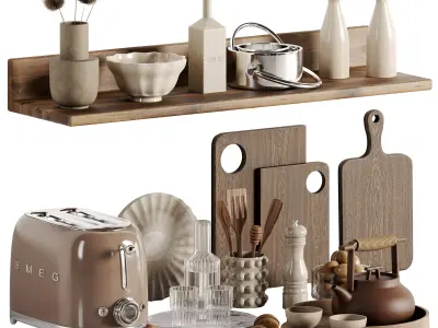 kitchen accessories 010 3D model