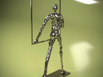 Human Sculpture - Life-Size Female Form 3D model