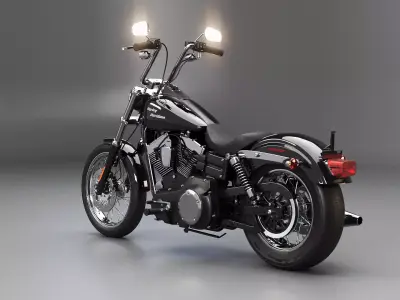 FXDBI Street Bob 3D model