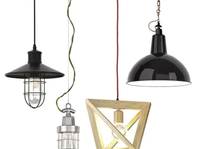 PENDANT SET 19 3D model