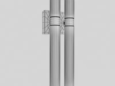 Therna Baxter Lamp 3D model