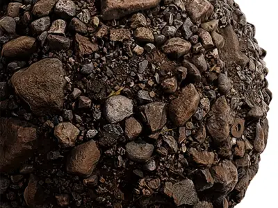 Gravel Seamless Texture 2K - EXR 5 - JPG 5 Texture Texture
