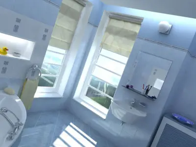 Photorealistic House Interior Collection 3D model get