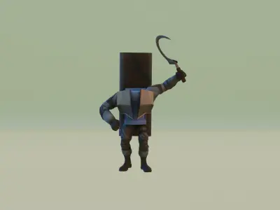  SWAT Mutant Skibidi Toilet  3D model