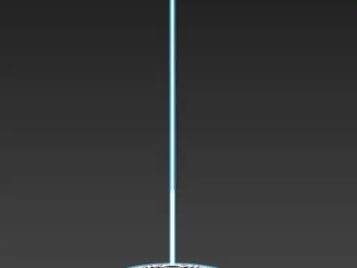 reflect pendant light with shade 3D model