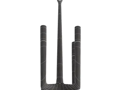 RH THADDEUS pendant 3D model