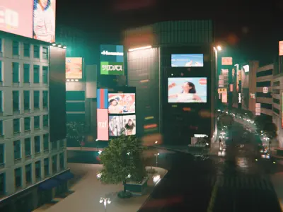 Tokyo Shibuya Crossing - realtime  3D model
