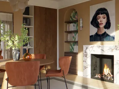 Muse Dining 3D model