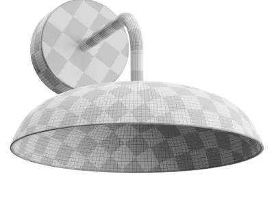 ABSIDIOLA A PLATO Wall lamp 3D model