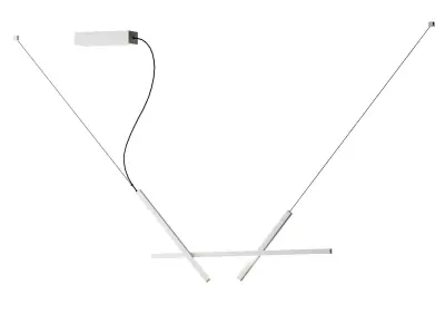 ACROSS LED aluminium pendant lamp from LUCEPLAN 3D model