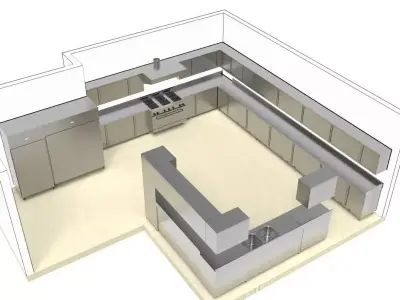 KITCHEN 11 3D model