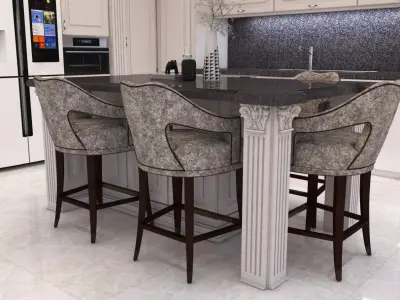 Classic kitchen  3D model