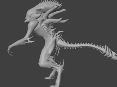 Nebuloth Low-poly 3D model