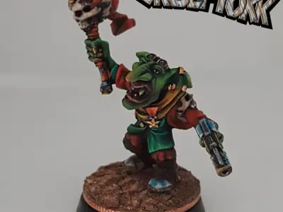 Rebel Goblin Hero 3D print model