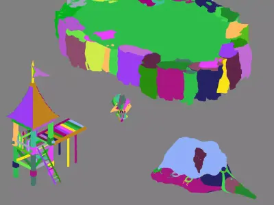 Steam Harbour - Camp - Sentinel Platform 02 3D model