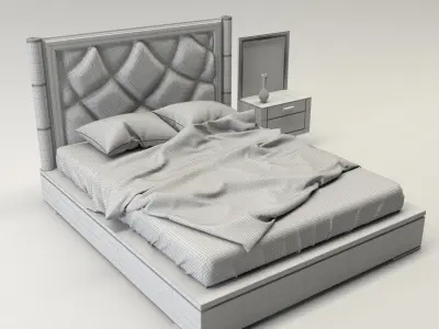 bed 2 Roisss 3D model 3D model