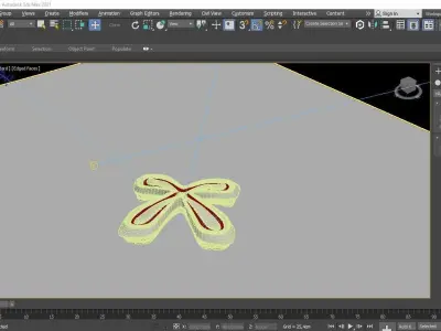 Futuristic Building  Low-poly 3D model