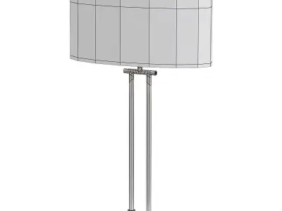PLAZA table lamp with shade 3D model
