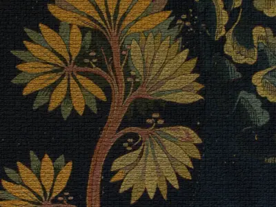 The Storm Apocalypse Tapestry  Low-poly 3D model