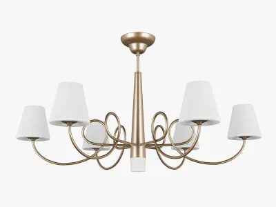 81407x Vortico Lightstar Chandelier 3D model