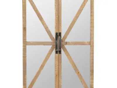 Verner Farmhouse Wall Mirror 3D model