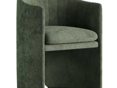 loafer chairs chelsea table 3D model