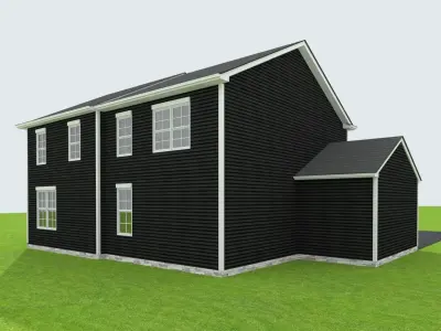Cape Cod House 31 3D model