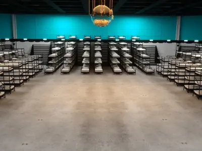 Squid Game Bunker Low-poly 3D model