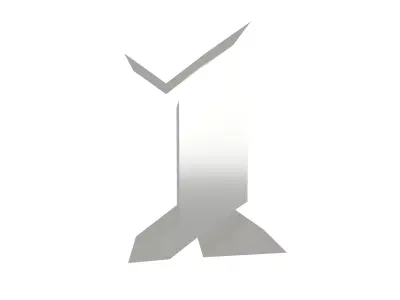 Sci-Fi Number 1 v1 010 Low-poly 3D model