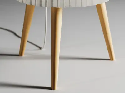 IKEA Okensand floor lamp 3D model