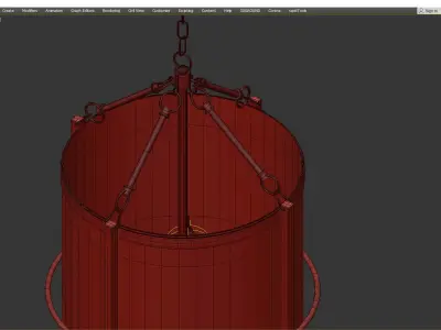 Arte Lamp MEGREZ Low-poly 3D model