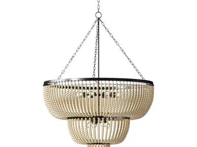 Crystorama Rylee 12 Light Chandelier 3D model